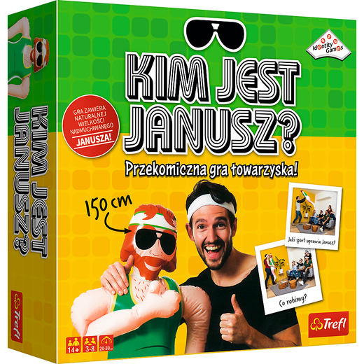 Gra towarzyska Kim jest Janusz? Trefl 02378