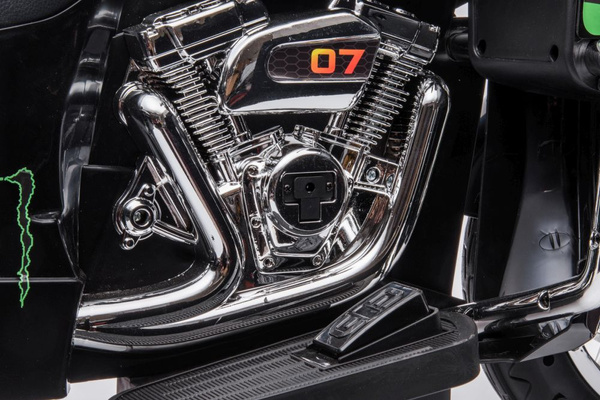 Goldwing NEL-R1800GS Three-Wheeled Battery Motorcycle Black