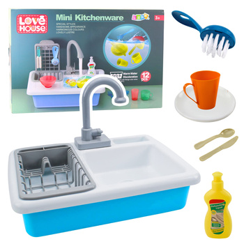 Electric Kitchen Sink With Water Circulation, Color Changing Under Hot Water, 12 pcs.