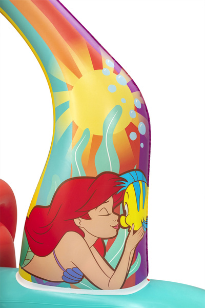 Aufblasbarer Spielplatz Kleine Meerjungfrau 221 x 193 x 117 cm Bestway 91097