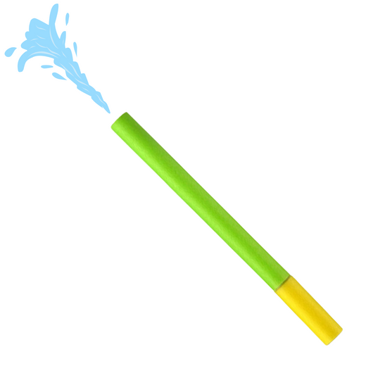 Wasserwaffe, Wasserwerfer, bunte Schaumspritze