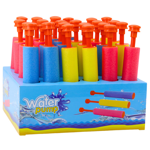 Kleine Schaumstoffwaffe Wasserpistole Schlagstock Spritze 20,5cm