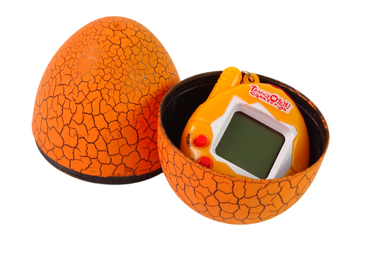 Tamagotchi in Egg Game Electronic Pet Orange