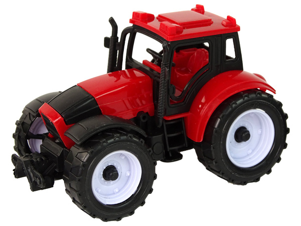 Set of Agricultural Tractors Farm 4 Colorful Pieces