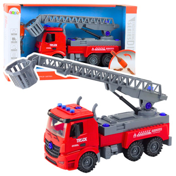 Fire Department Truck DIY Screwdriver Red