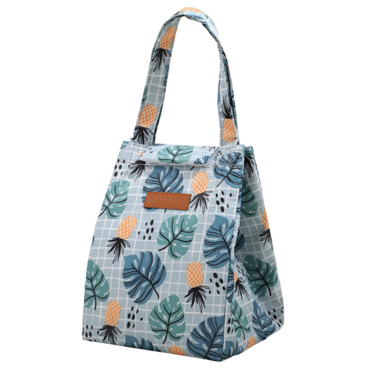 Thermal Insulating Breakfast Bag Lunch Bag Pineapple Leaves 25cm
