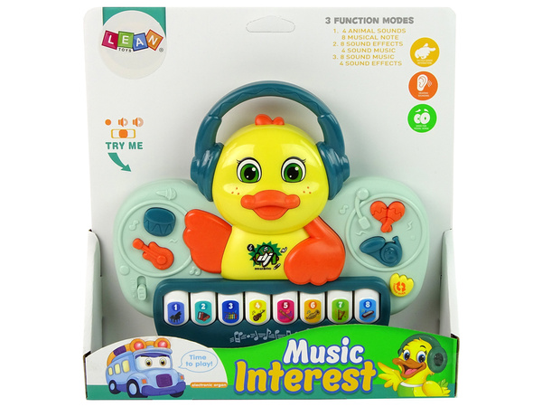 Interaktives Duck Duck Piano DJ Sound Instruments Musikalische Melodien
