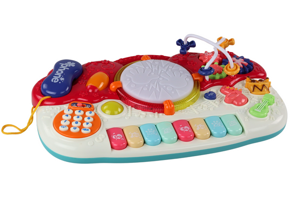 Organ Piano Educational Music Drum Sounds Light