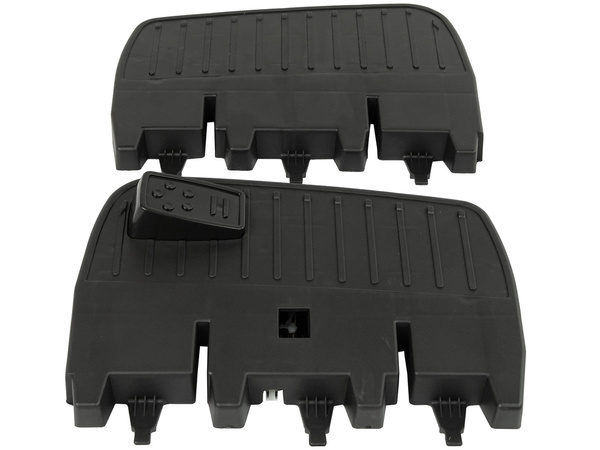 Fußstütze mit Gaspedal für das Motorrad BMW R1200 Set