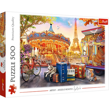 Puzzle - "500" - Urlaub in Paris Trefl 37426