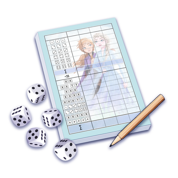 Trefl 02689 Ice Queen Dice Game