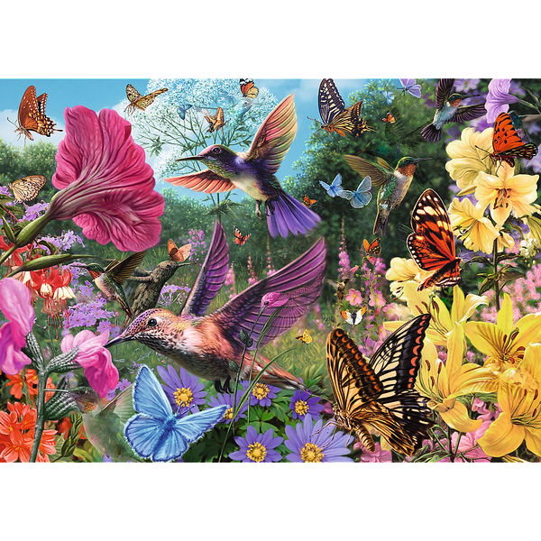 Puzzle - 1000 Premium Plus - Tea Time: Bird Garden Trefl 10806
