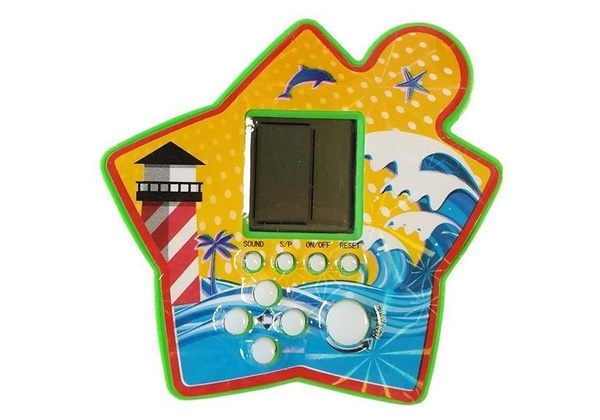 Tetris-Spiel Spielkonsole Tetris Spiel verschiedene Farben