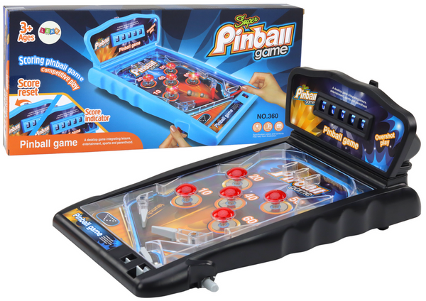 Pinball Arcade Game Lights Sounds Scoreboard
