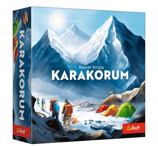 Brettspiel Karakorum Reiner Knizia: König der Berge Trefl 02739