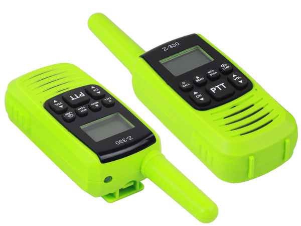 Walkie-Talkies Green, Range 3km, Communication Gadget