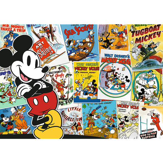 Puzzle - "1000" - In Mickey's World Trefl 10741