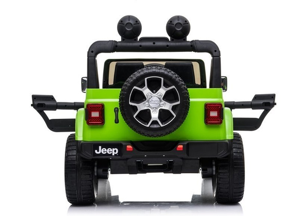 Elektro-Ride-On Jeep Rubicon 4x4 Grün