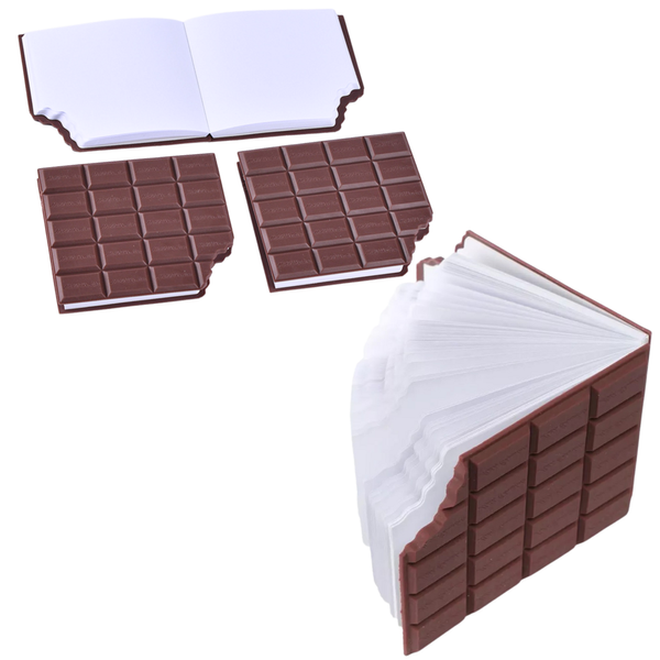 Notatnik Szkolny Biurowy Czekolada Bezliniowy Pachnący Brązowy