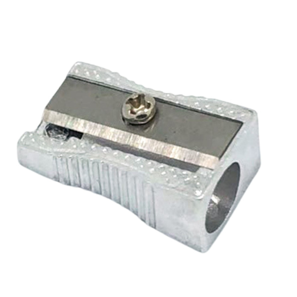 Single Metal Sharpener For Thin Pencils and Crayons