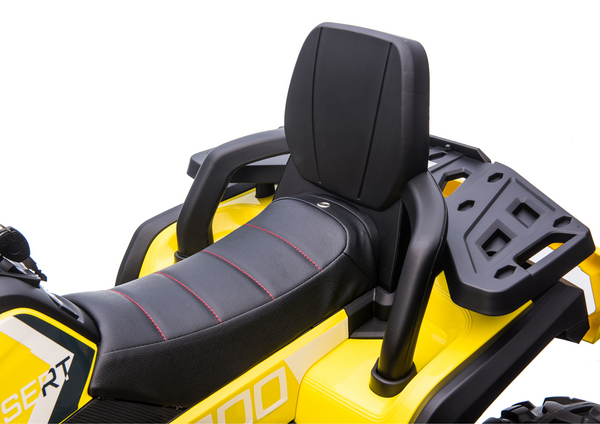 XMX607 Electric Ride On Quad - Yellow