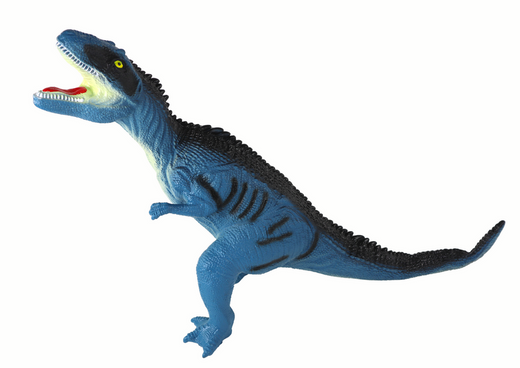 Große Figur Dinosaurier Tyrannosaurus Sound Blau
