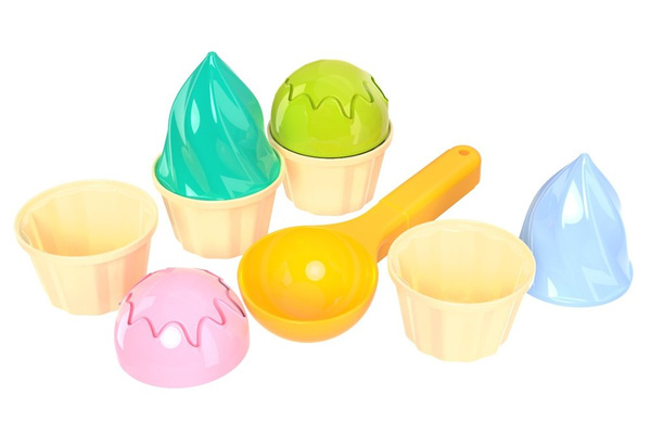 Sand Ice Cream Mold Set 6610