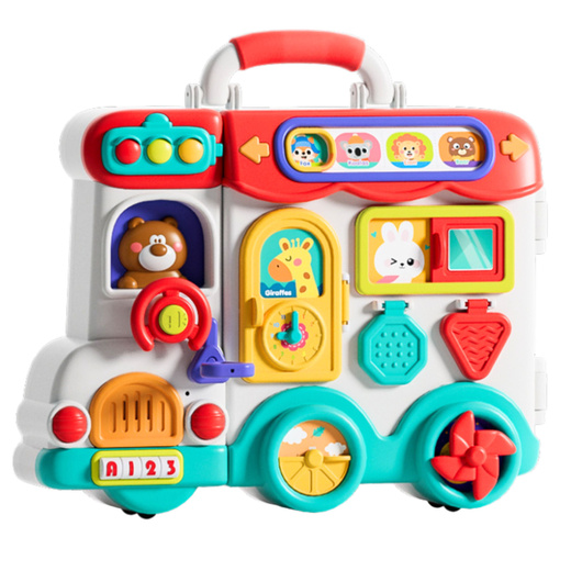 Interactive Educational Car Lights Sounds Colorful Board