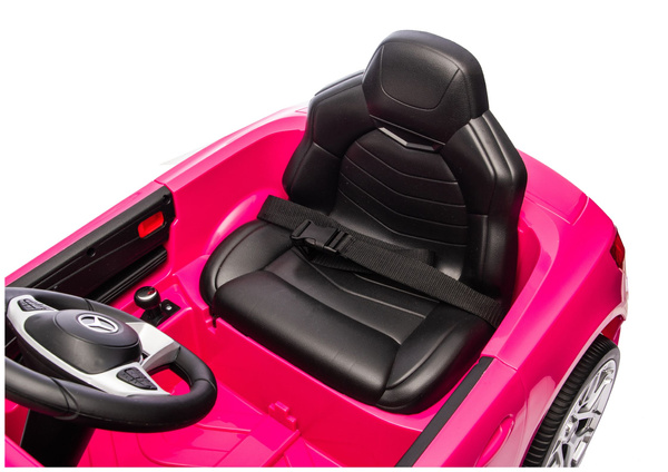 S506 Pink Electric Ride-On Car Mercedes SL500