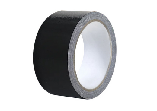 Langlebiges, starkes, universelles Textilband, schwarz, 48 mm/54 Jahre