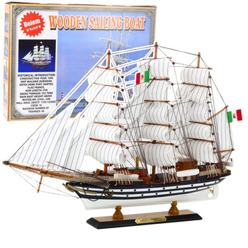 Collectible Model Decorative Sailing Ship Amerigo Vespucci 64x46cm