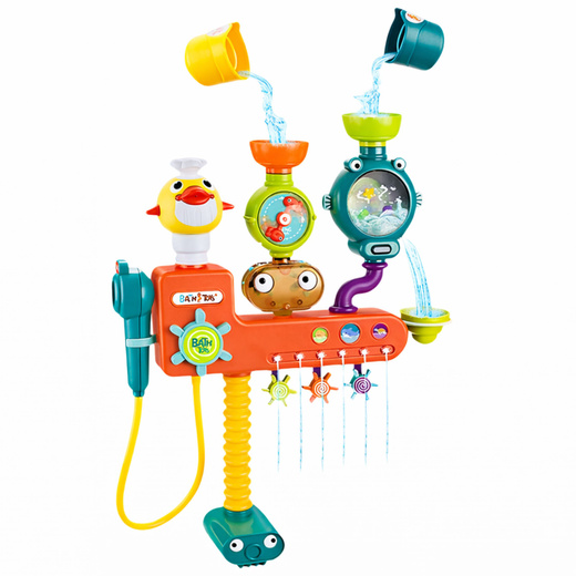 Überlauf Badespielzeug Radbecher Dusche