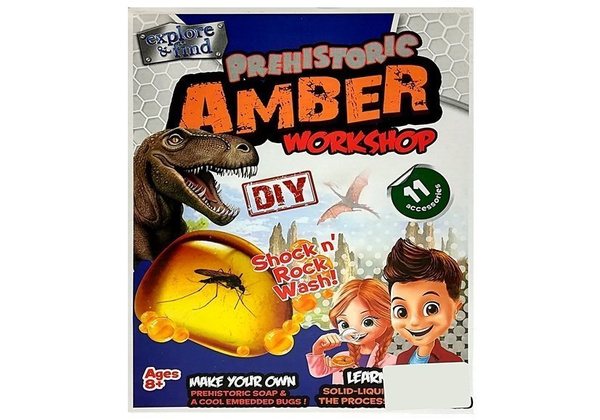 Prehistory Creative Set Create Amber Insects