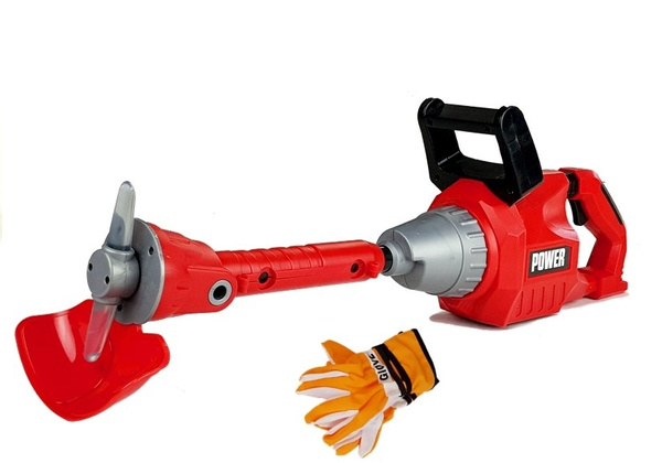 Kinderspielzeugtrimmer mit Handschuhen