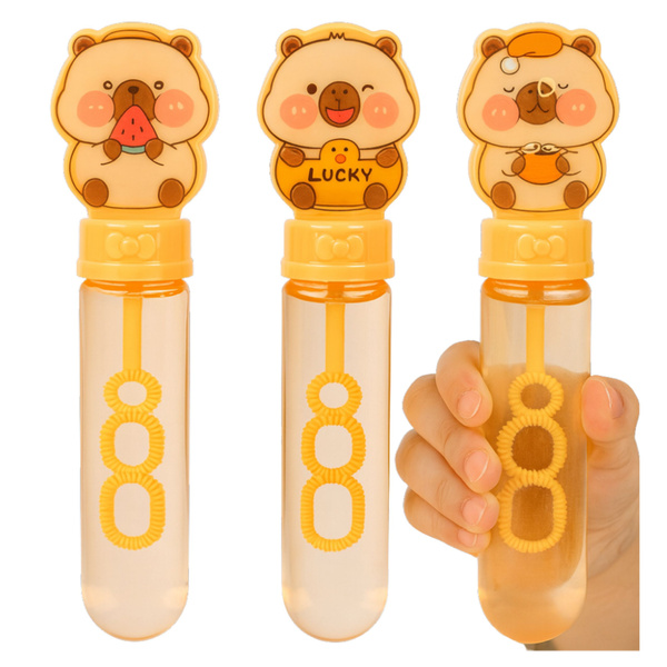 Capybara Soap Bubbles 3 Holes For Bubbles 35 ml Mix