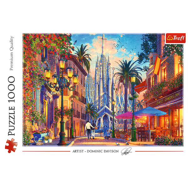 Puzzle - 1000 - Barcelona - Hiszpania - Trefl 10793