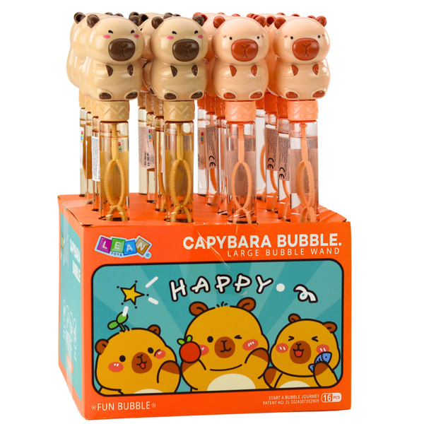 Soap Bubbles Large Extendable Wand Capybara 35 cm 120 ml