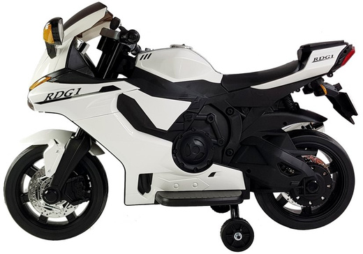 TR1603 Electric Ride-On Motorbike White