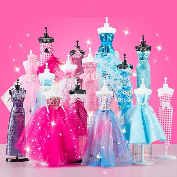 DIY Creative Kit for Designing and Sewing Doll Clothes