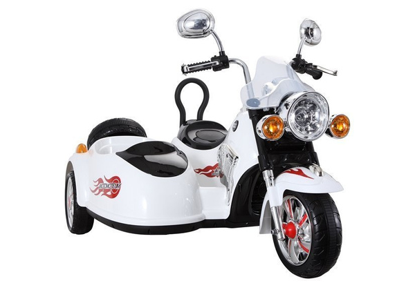 Motorrad SX138 Weiß