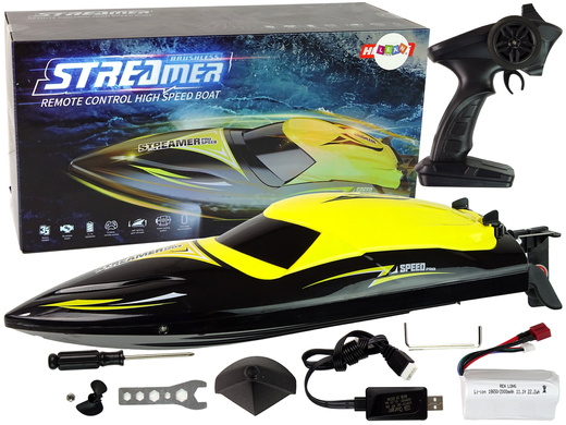 Motorboat R/C 2.4G Yellow 35 KM/H
