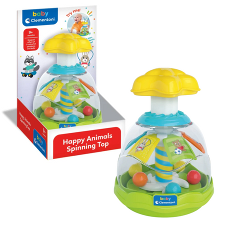 Colorful Animal Spinner with Balls Clementoni 17945
