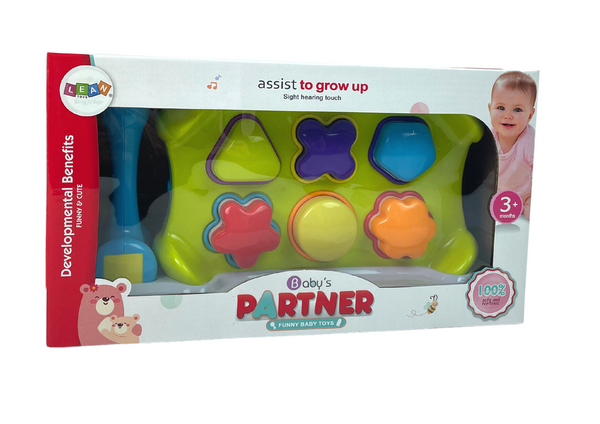 Pädagogischer zweiseitiger Hammer Stanzen Sorter Blöcke Formen