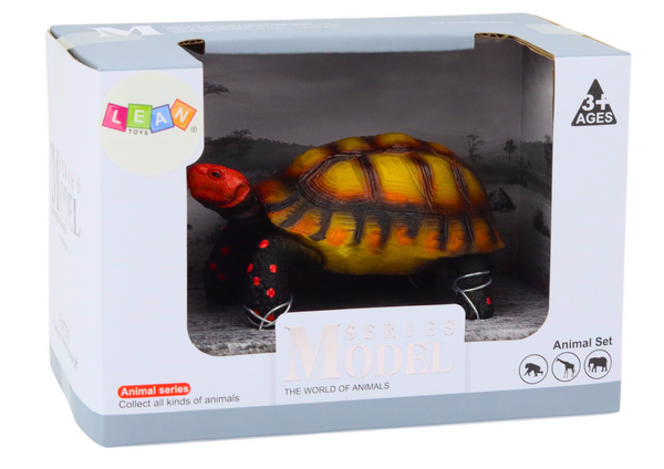 Sammelfigur Schildkröte Reptil braun schwarz C