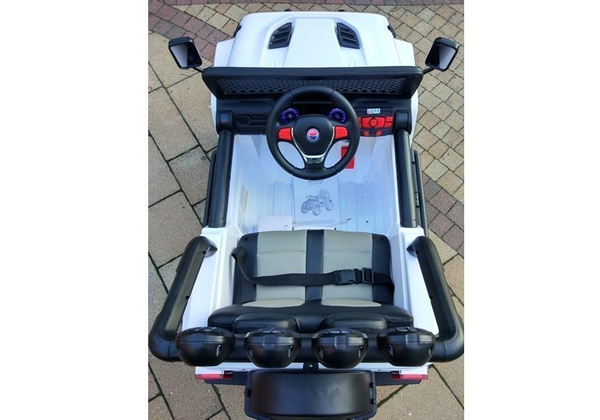 Ride on Car S2388 Jeep White 4x45W