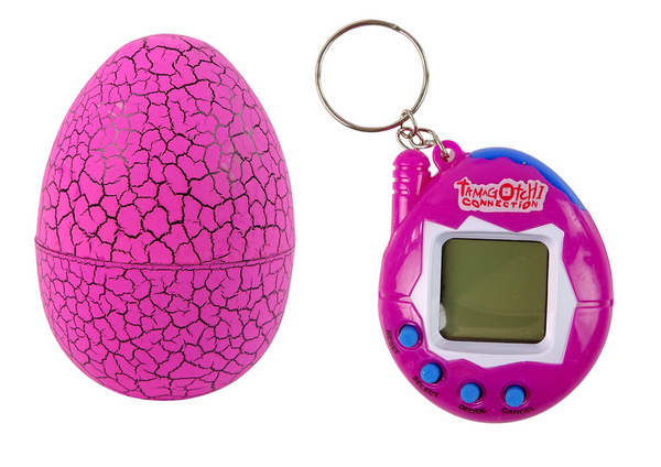 Tamagotchi im Ei Spiel Elektronisches Haustier Lila