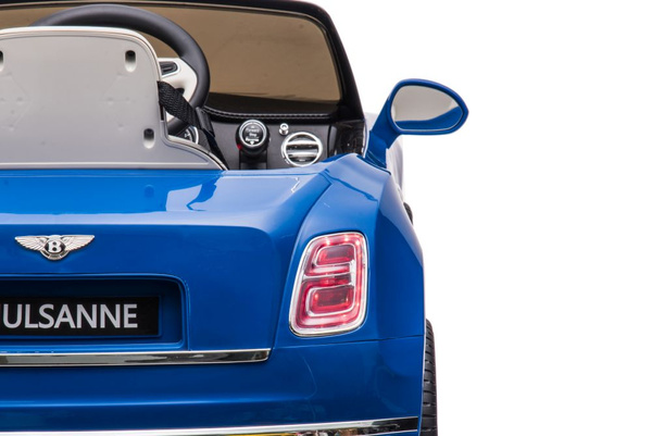 Battery Car Bentley Mulsanne Blue Painted
