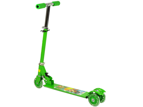 Tricycle Green LED Luminous Wheels