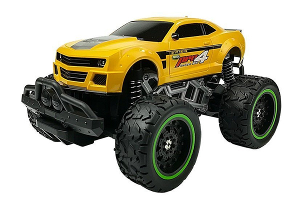 Remote controlled Car Off-road R/C Yellow High Wheels