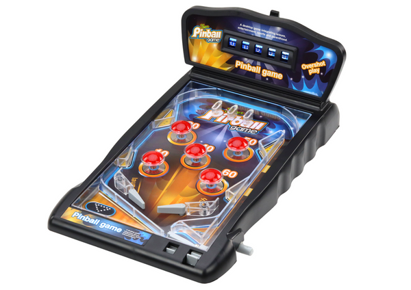 Pinball Arcade Game Lights Sounds Scoreboard
